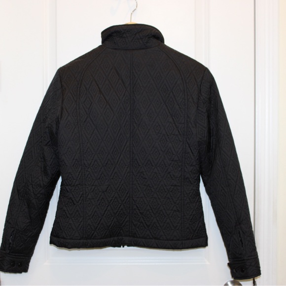 bebe Black Quilted Puffer Jacket - Picture 2 of 4